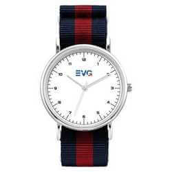 Unisex Watch with PU Leatherette Strap