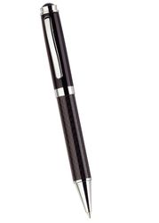 Carbon Fibre Ballpoint Pen - Black