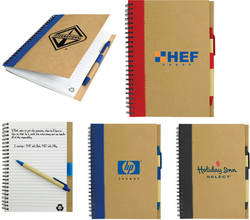 Eco Recycled Paper A5 Notebook