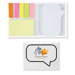 Speech Bubble Notepad with Flags