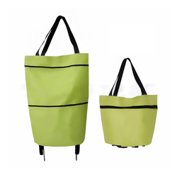 2 in 1 Collapsible Shopping Trolley Bag