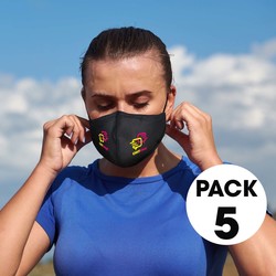 5 Pack - Comfort Face Masks