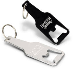 Beverage Bottle Opener Key Ring